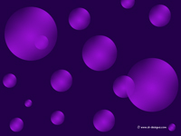 abstract purple wallpaper: spheres