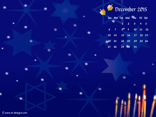 December 2010 calendar wallpaper