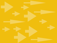 arrows background on yellow