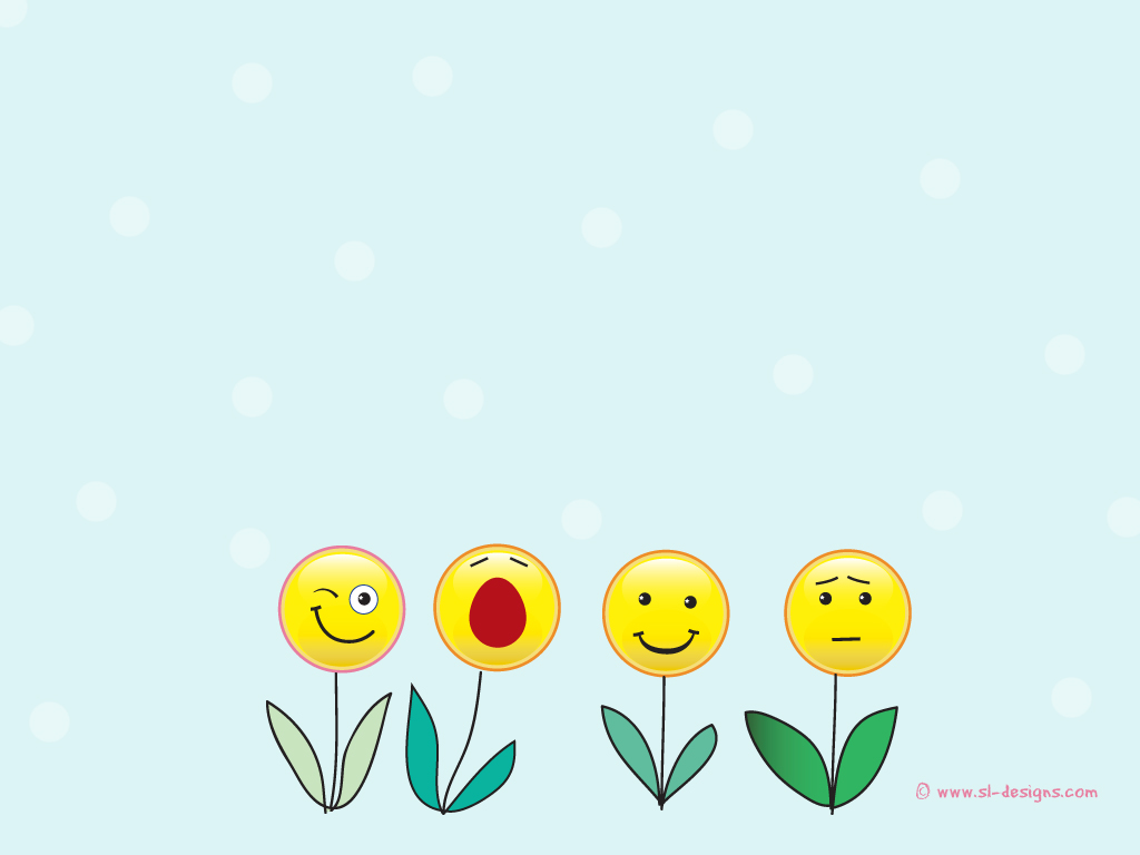 Smiley flowers