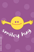 smiley hug- phone wallpaper